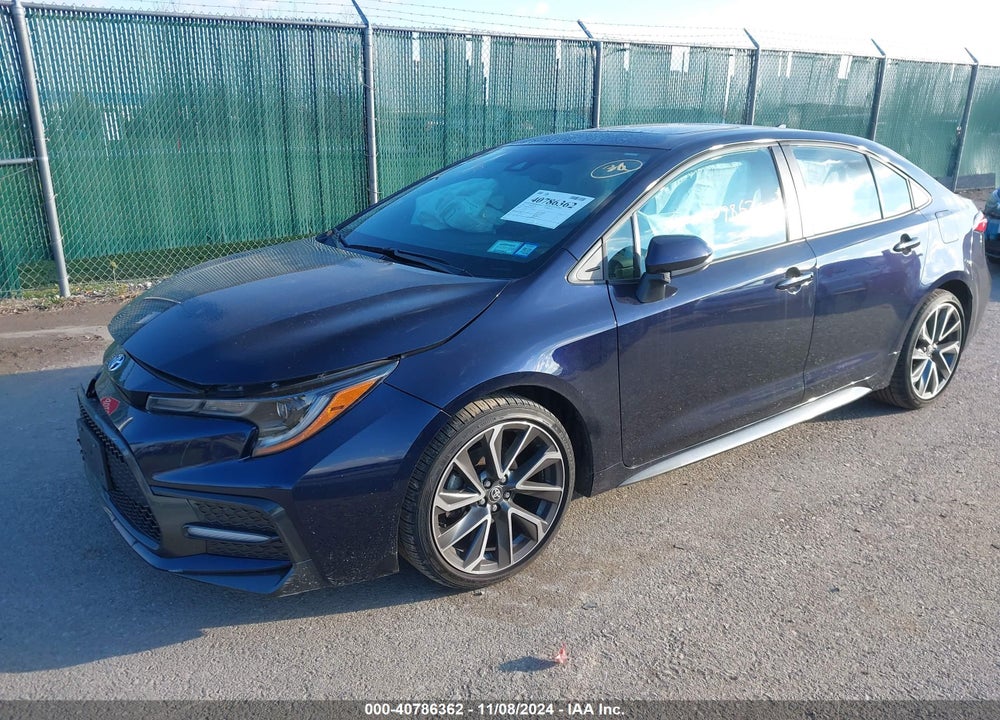 2022 TOYOTA COROLLA SE VIN: 5YFP4MCE5NP123226