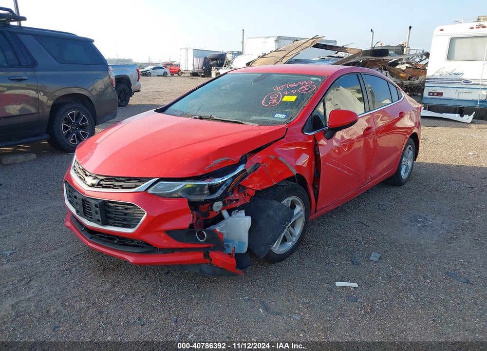 2018 CHEVROLET CRUZE LT AUTO VIN: 1G1BE5SM8J7221824