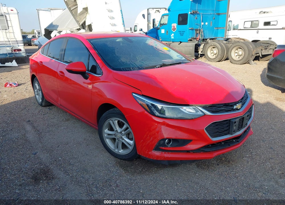 2018 CHEVROLET CRUZE LT AUTO VIN: 1G1BE5SM8J7221824