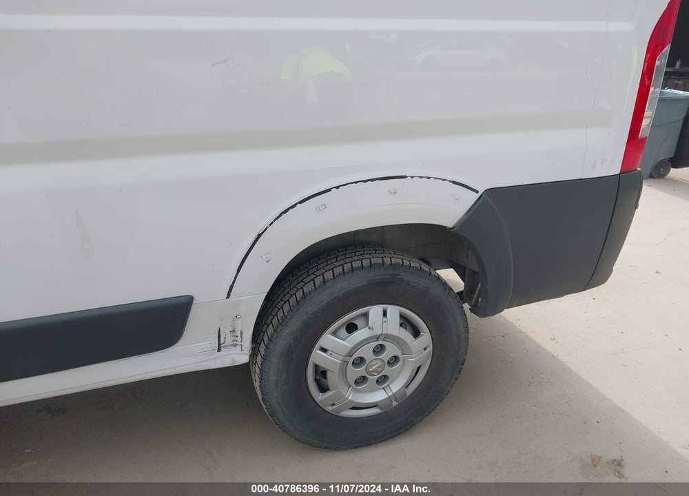 2018 RAM PROMASTER 2500 HIGH ROOF 159 WB VIN: 3C6TRVDG6JE131960