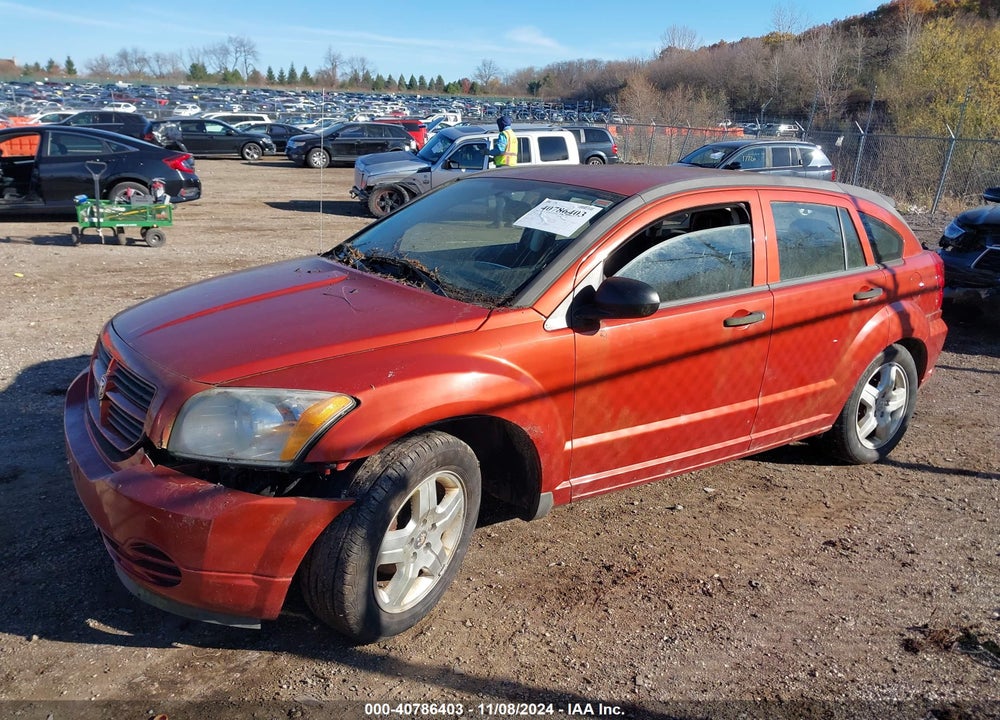 2008 DODGE CALIBER SE VIN: 1B3HB28C08D743237