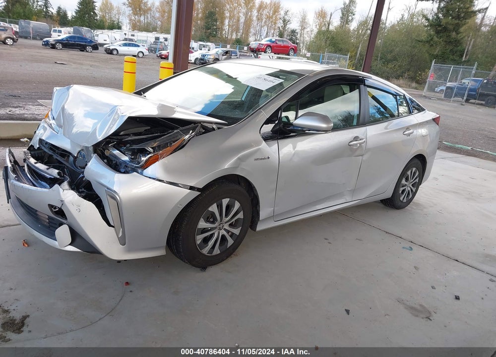 2019 TOYOTA PRIUS LE VIN: JTDL9RFU2K3005946