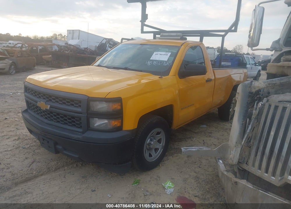 2014 CHEVROLET SILVERADO 1500 WORK TRUCK 1WT VIN: 1GCNCPEH9EZ180960