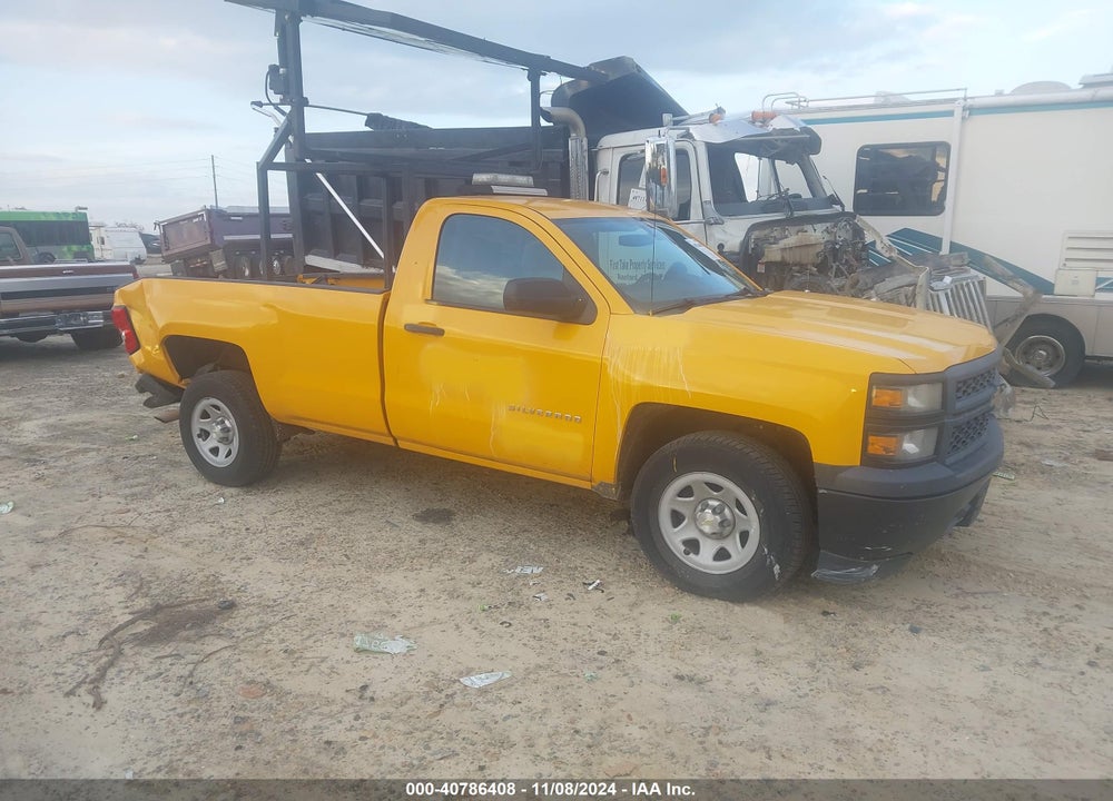 2014 CHEVROLET SILVERADO 1500 WORK TRUCK 1WT VIN: 1GCNCPEH9EZ180960