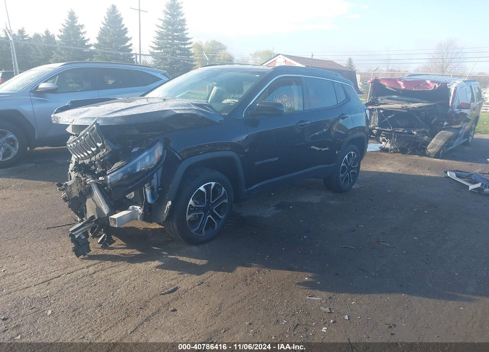 2022 JEEP COMPASS VIN: 3C4NJDCB0NT197513
