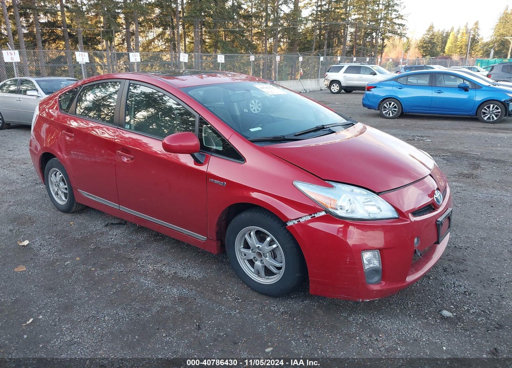 2011 TOYOTA PRIUS THREE VIN: JTDKN3DU4B0303780