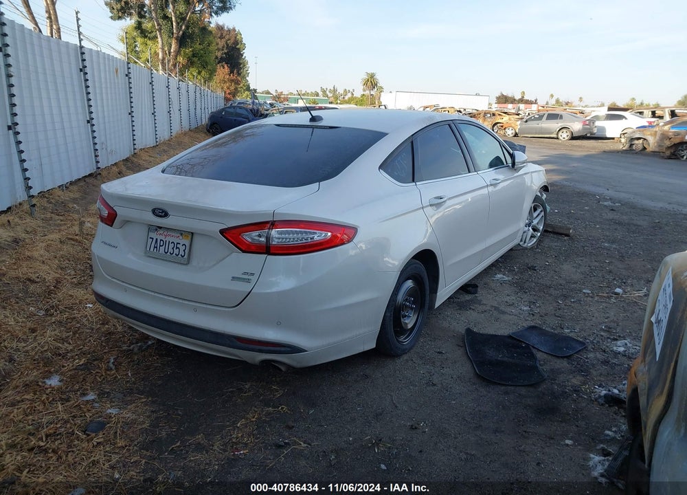 2013 FORD FUSION SE VIN: 3FA6P0HR0DR386455