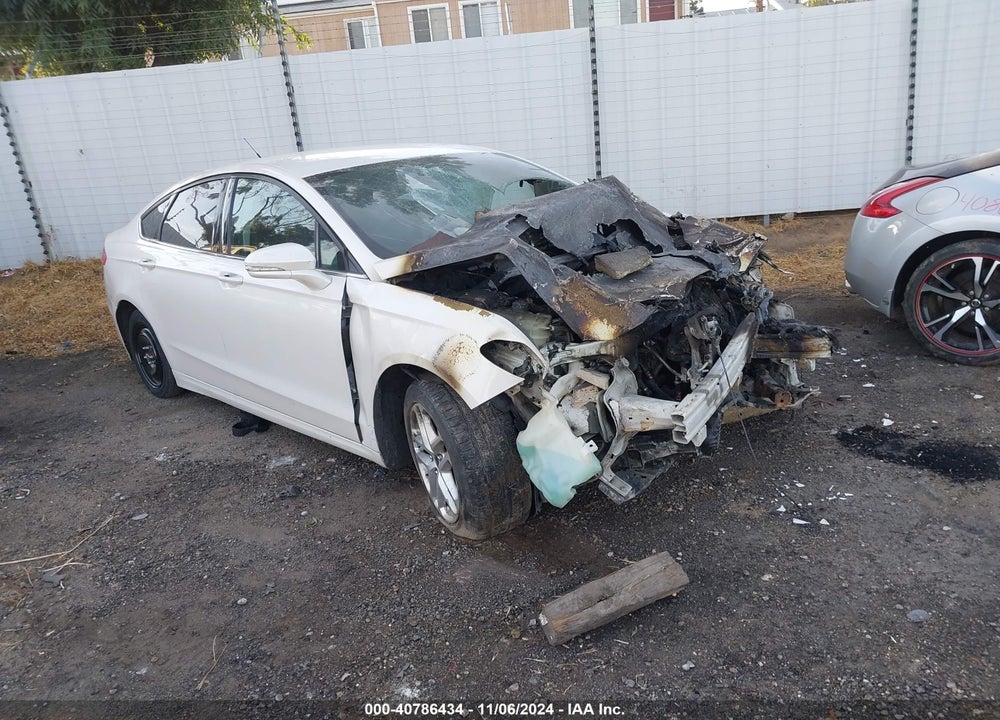 2013 FORD FUSION SE VIN: 3FA6P0HR0DR386455