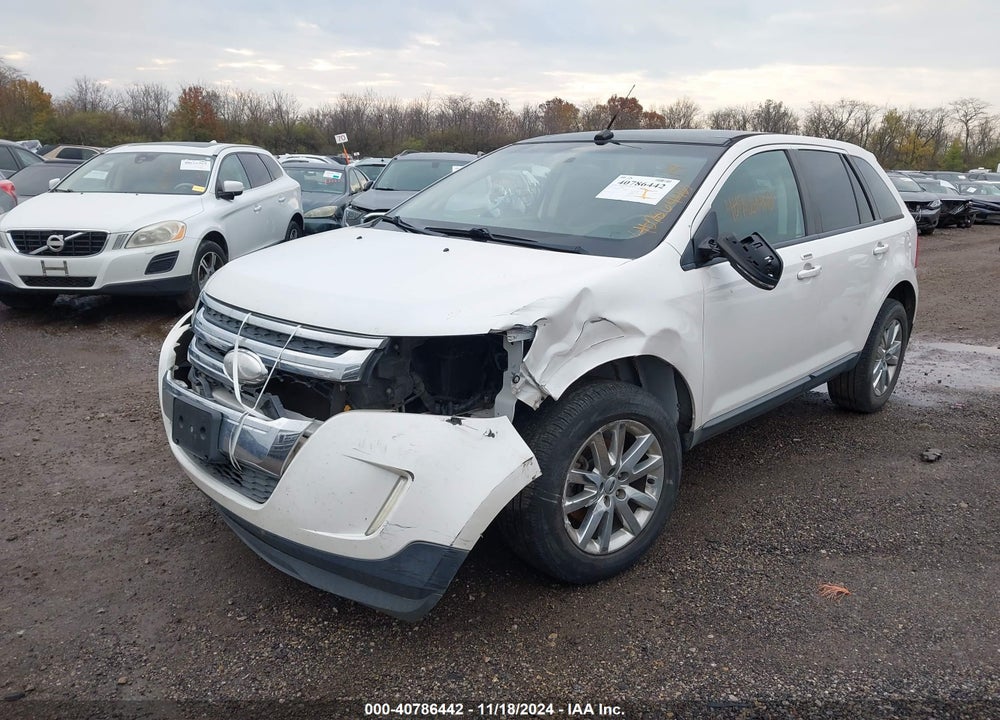 2013 FORD EDGE SEL VIN: 2FMDK3JC7DBE37967