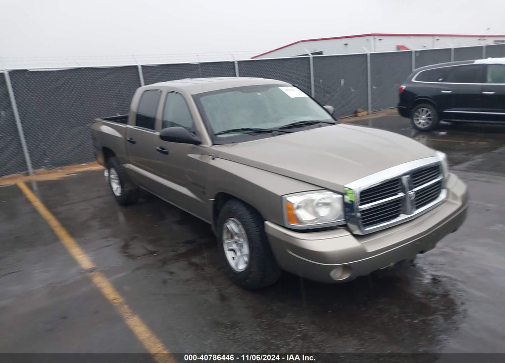 2007 DODGE DAKOTA SLT VIN: 1D7HW48P47S186611