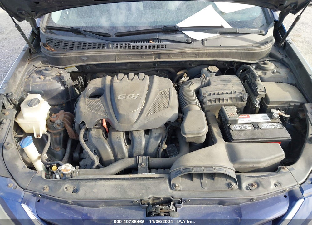 2013 HYUNDAI SONATA GLS VIN: 5NPEB4AC6DH549209