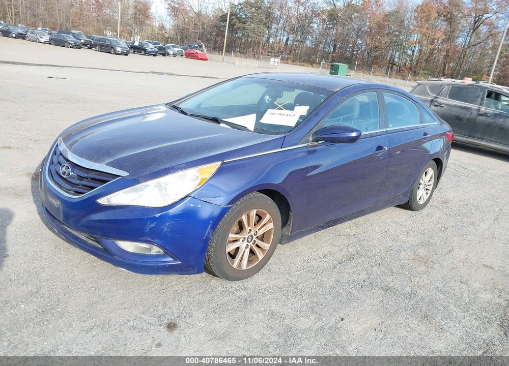 2013 HYUNDAI SONATA GLS VIN: 5NPEB4AC6DH549209