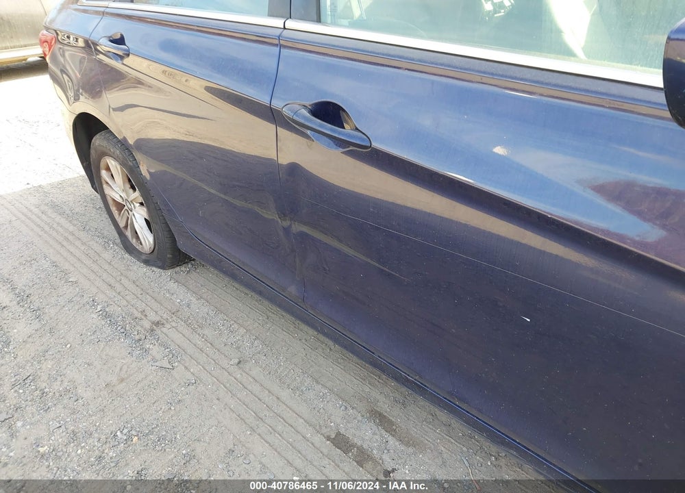 2013 HYUNDAI SONATA GLS VIN: 5NPEB4AC6DH549209
