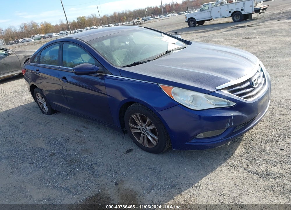 2013 HYUNDAI SONATA GLS VIN: 5NPEB4AC6DH549209