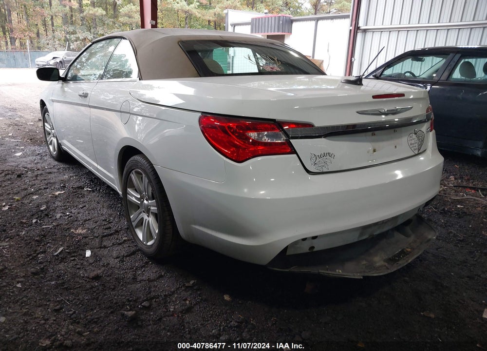2013 CHRYSLER 200 TOURING VIN: 1C3BCBEBXDN595930