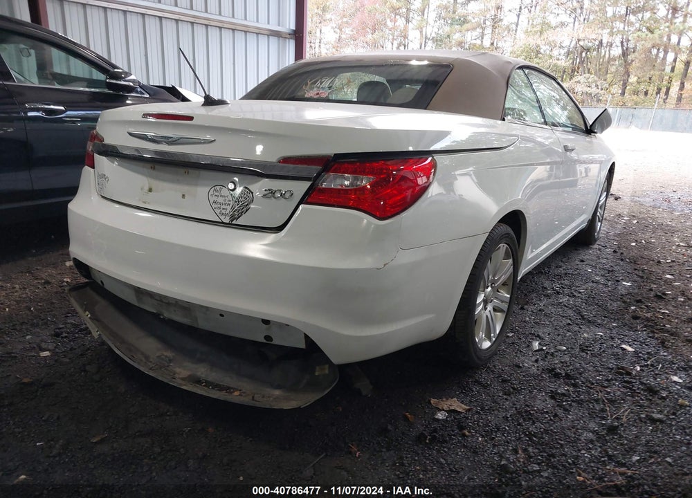 2013 CHRYSLER 200 TOURING VIN: 1C3BCBEBXDN595930