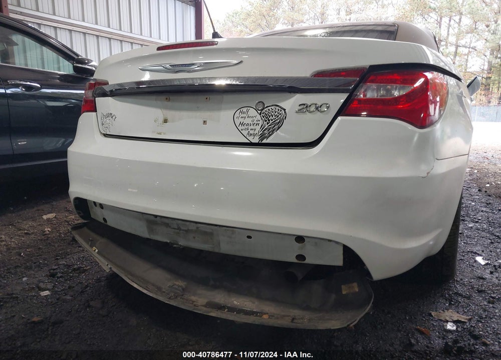 2013 CHRYSLER 200 TOURING VIN: 1C3BCBEBXDN595930