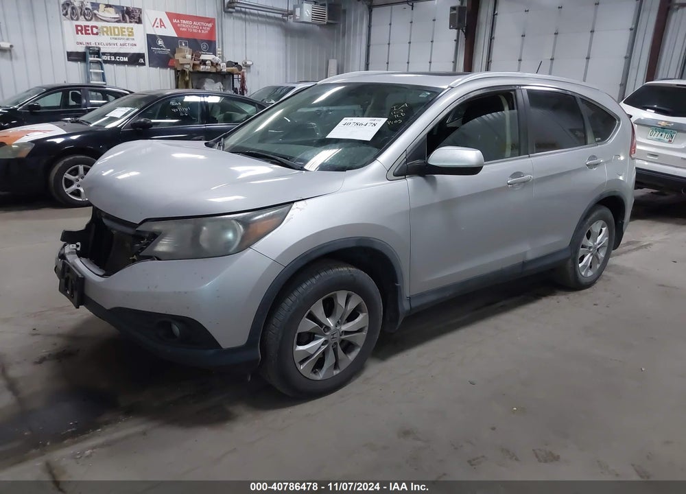 2012 HONDA CR-V EX-L VIN: 5J6RM4H78CL020823