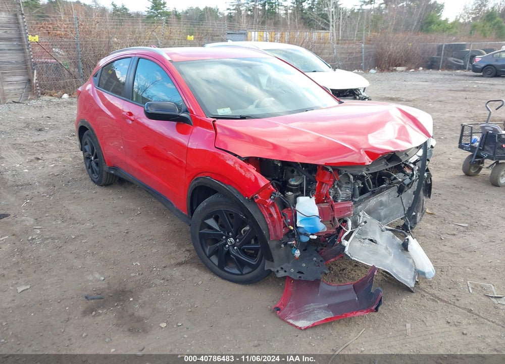 2022 HONDA HR-V AWD SPORT VIN: 3CZRU6H11NM727948
