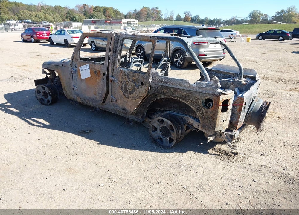 2017 JEEP WRANGLER UNLIMITED SPORT RHD 4X4 VIN: 1C4BJWKG0HL534144