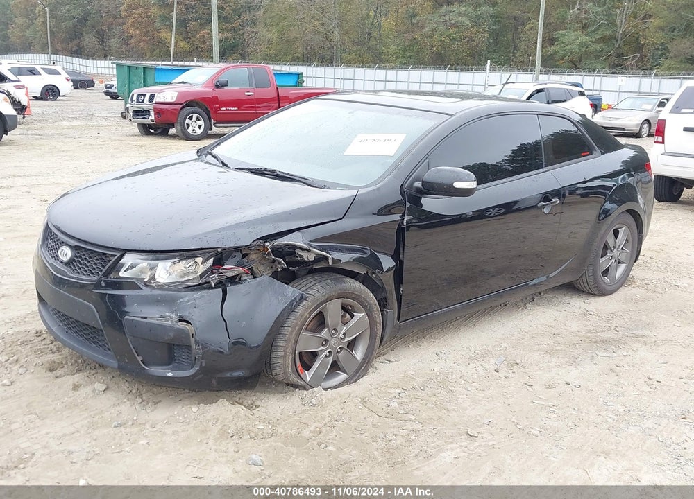2010 KIA FORTE KOUP EX VIN: KNAFU6A2XA5196645