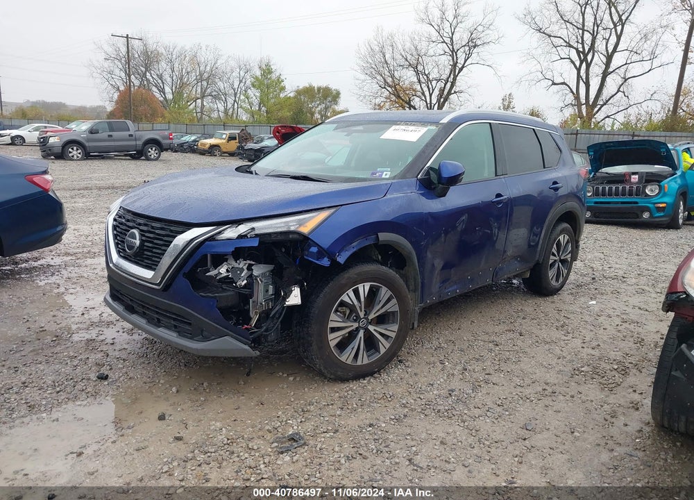 2021 NISSAN ROGUE SV INTELLIGENT AWD VIN: 5N1AT3BBXMC770959