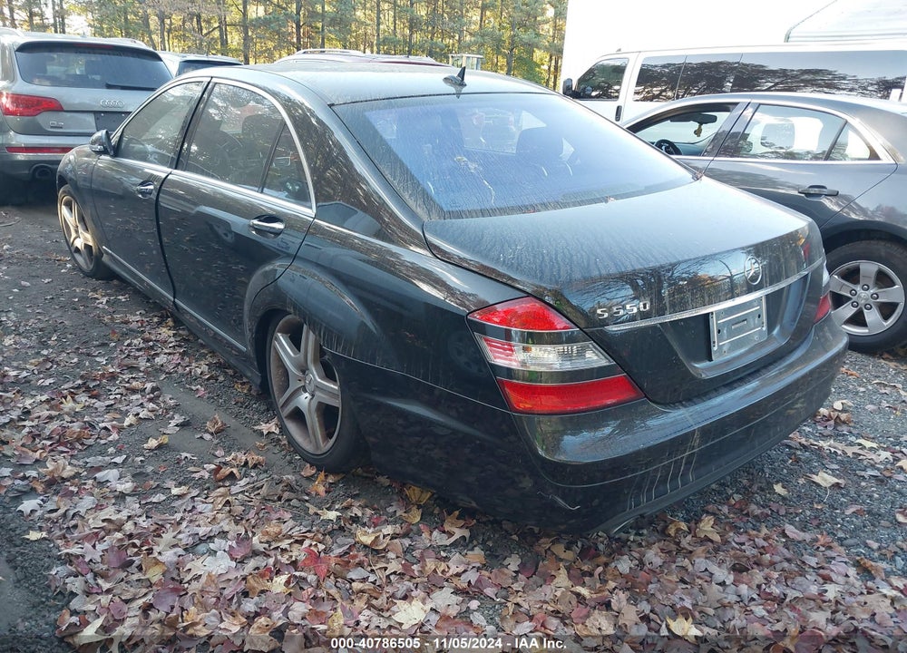 2007 MERCEDES-BENZ S 550 VIN: WDDNG71X67A102757
