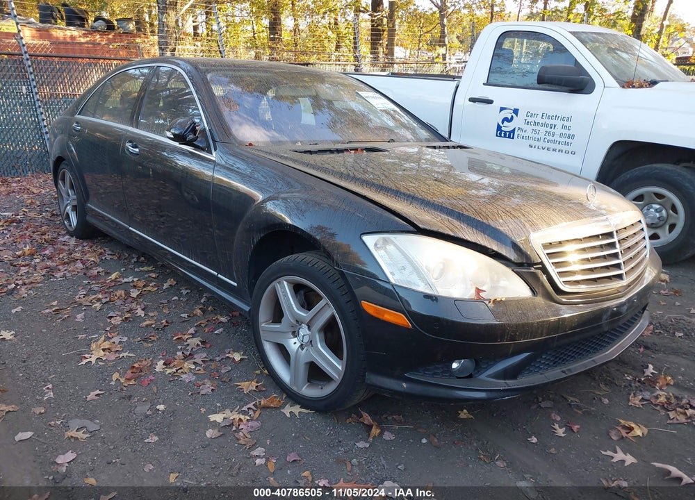 2007 MERCEDES-BENZ S 550 VIN: WDDNG71X67A102757