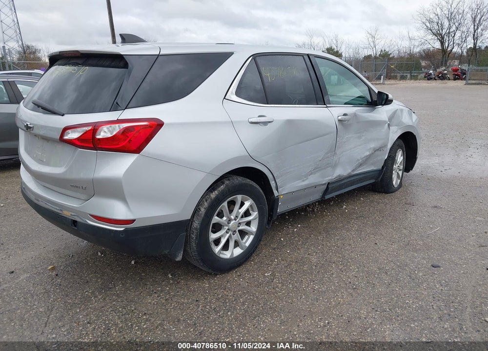2018 CHEVROLET EQUINOX LT VIN: 2GNAXSEV5J6117587
