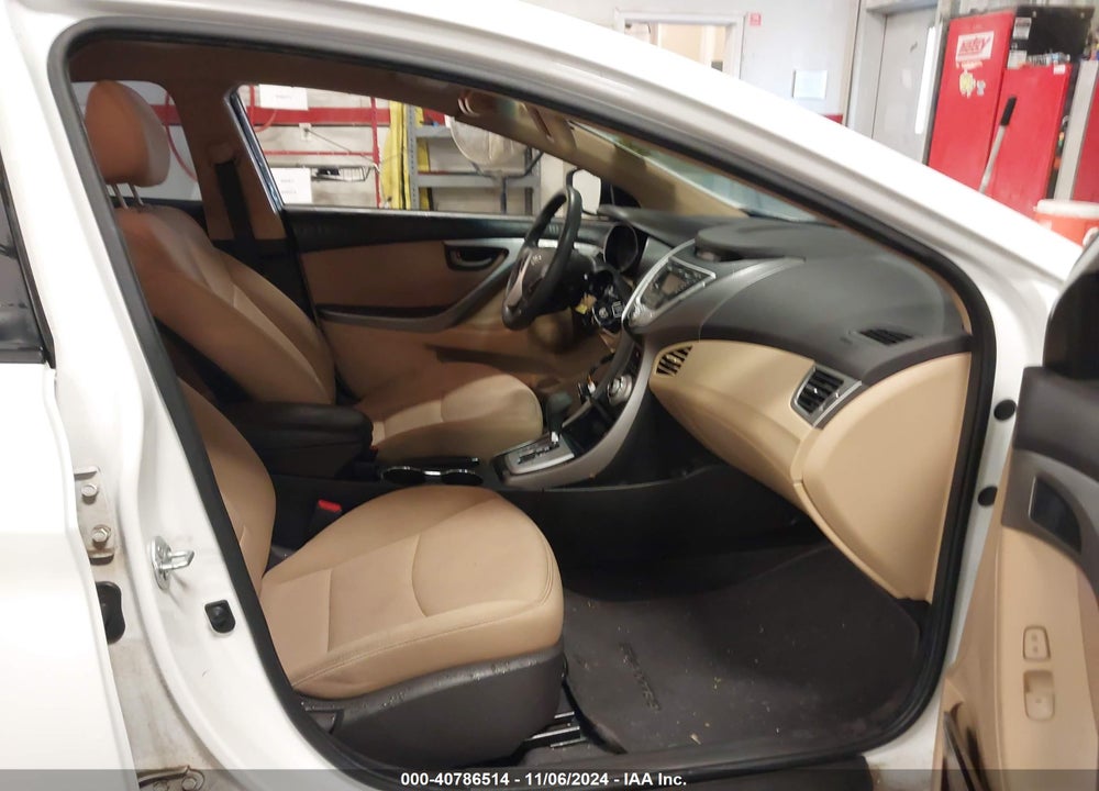2012 HYUNDAI ELANTRA GLS VIN: 5NPDH4AE0CH105088