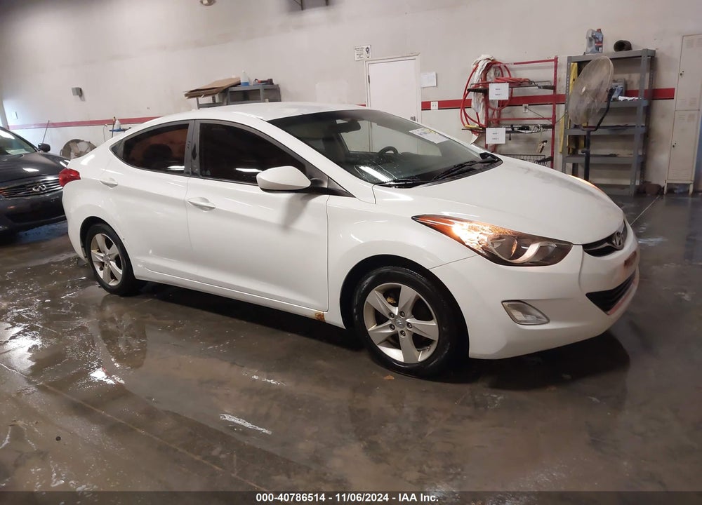 2012 HYUNDAI ELANTRA GLS VIN: 5NPDH4AE0CH105088