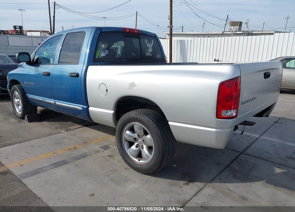 2004 DODGE RAM 1500 SLT/LARAMIE VIN: 1D7HA18D24S775011