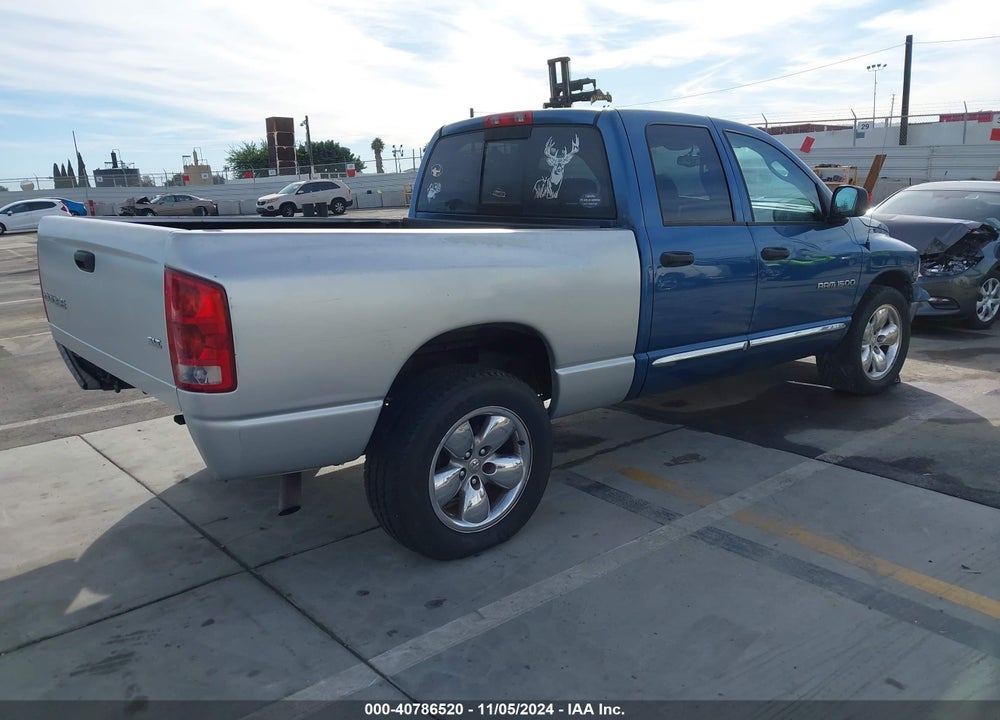 2004 DODGE RAM 1500 SLT/LARAMIE VIN: 1D7HA18D24S775011
