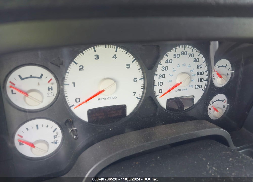 2004 DODGE RAM 1500 SLT/LARAMIE VIN: 1D7HA18D24S775011