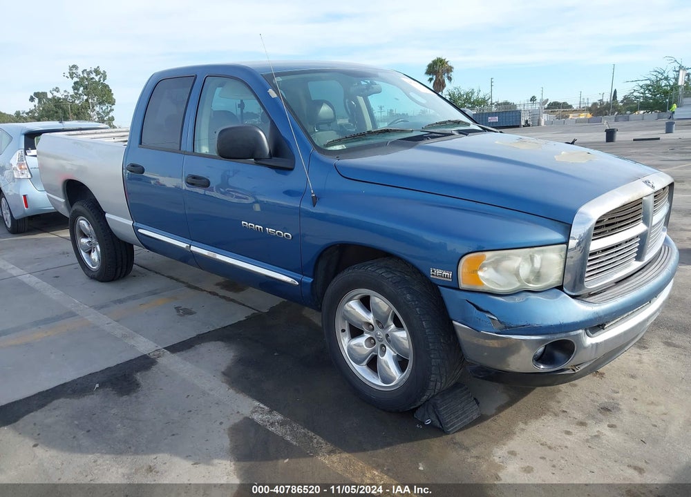 2004 DODGE RAM 1500 SLT/LARAMIE VIN: 1D7HA18D24S775011