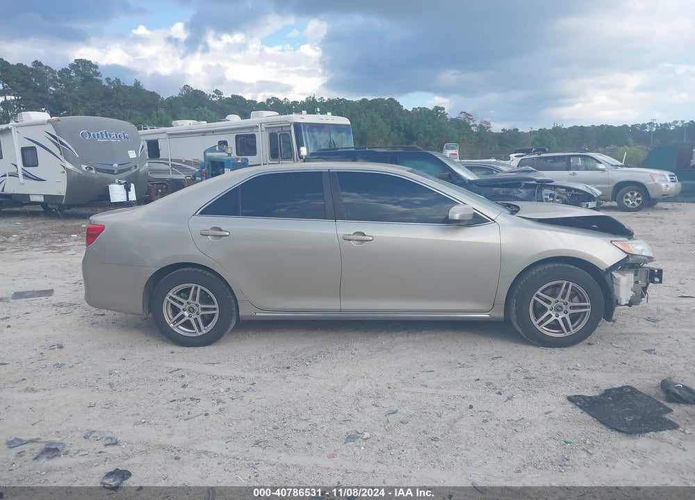 2013 TOYOTA CAMRY LE VIN: 4T1BF1FKXDU296998