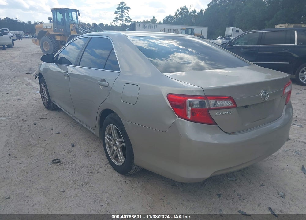 2013 TOYOTA CAMRY LE VIN: 4T1BF1FKXDU296998