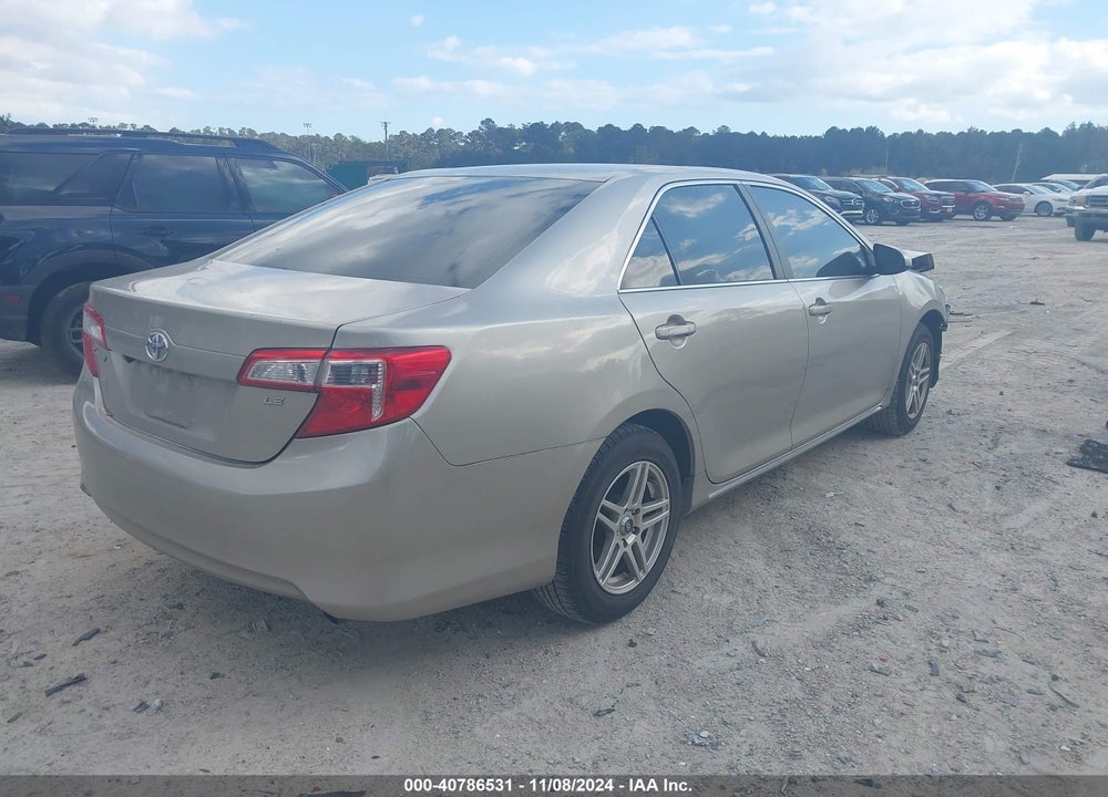 2013 TOYOTA CAMRY LE VIN: 4T1BF1FKXDU296998