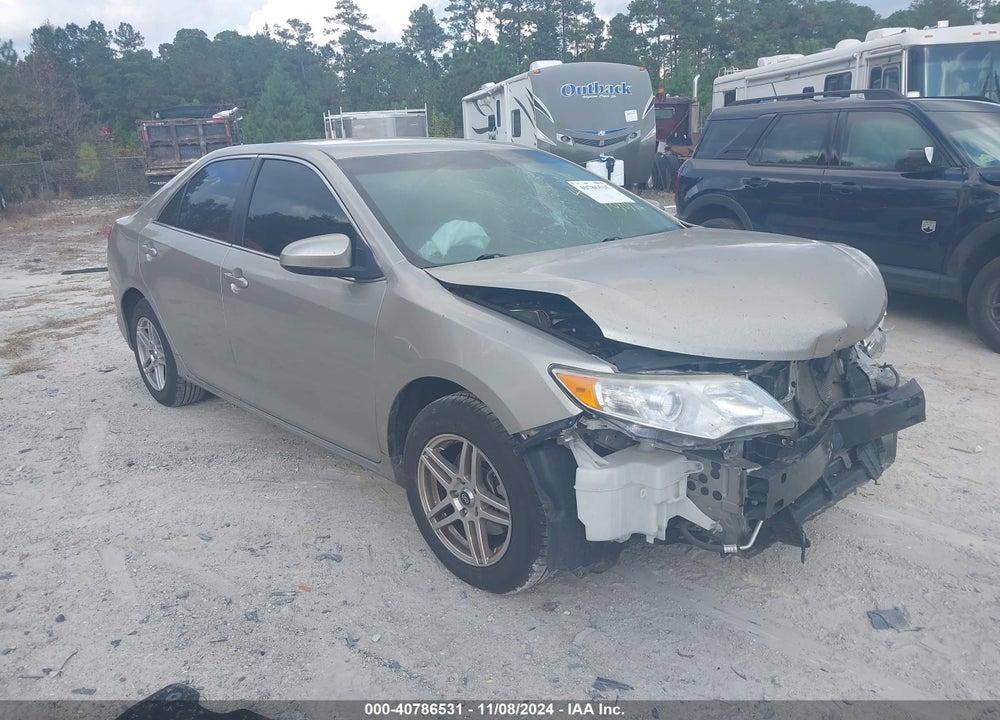 2013 TOYOTA CAMRY LE VIN: 4T1BF1FKXDU296998