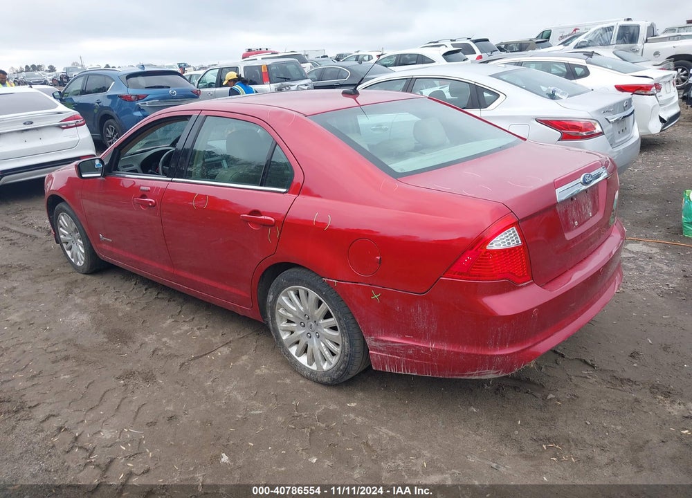 2011 FORD FUSION HYBRID VIN: 3FADP0L35BR316392