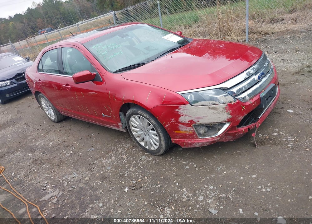 2011 FORD FUSION HYBRID VIN: 3FADP0L35BR316392