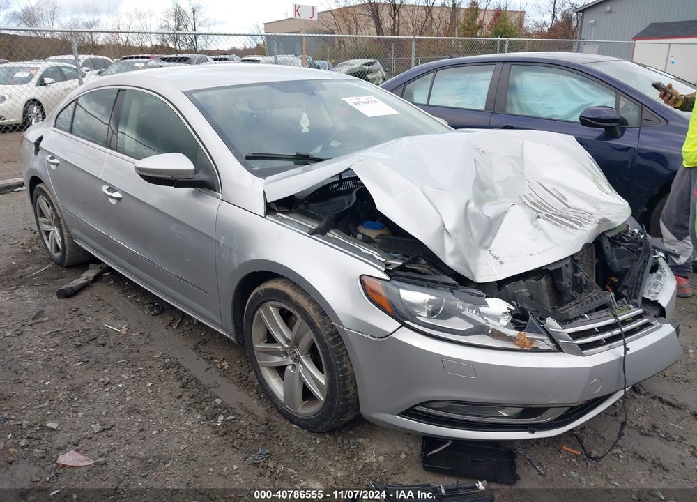 2013 VOLKSWAGEN CC 2.0T SPORT VIN: WVWBP7AN8DE533388
