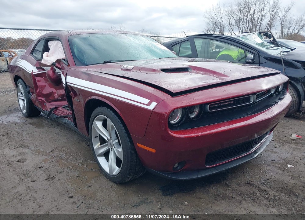 2018 DODGE CHALLENGER R/T VIN: 2C3CDZBT1JH132280