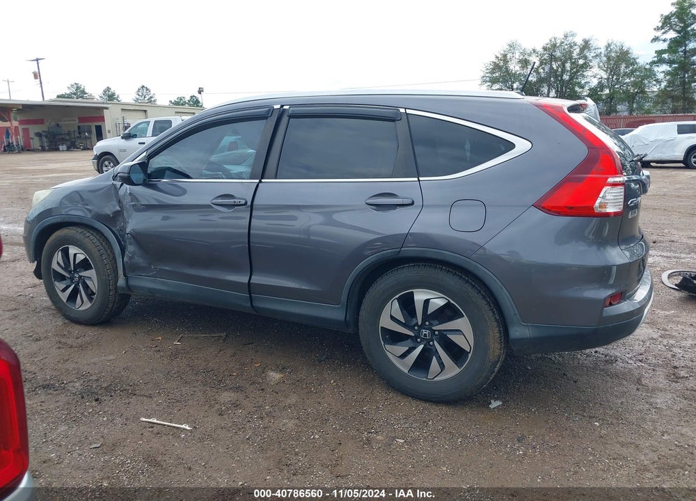 2015 HONDA CR-V TOURING VIN: 5J6RM4H91FL053832