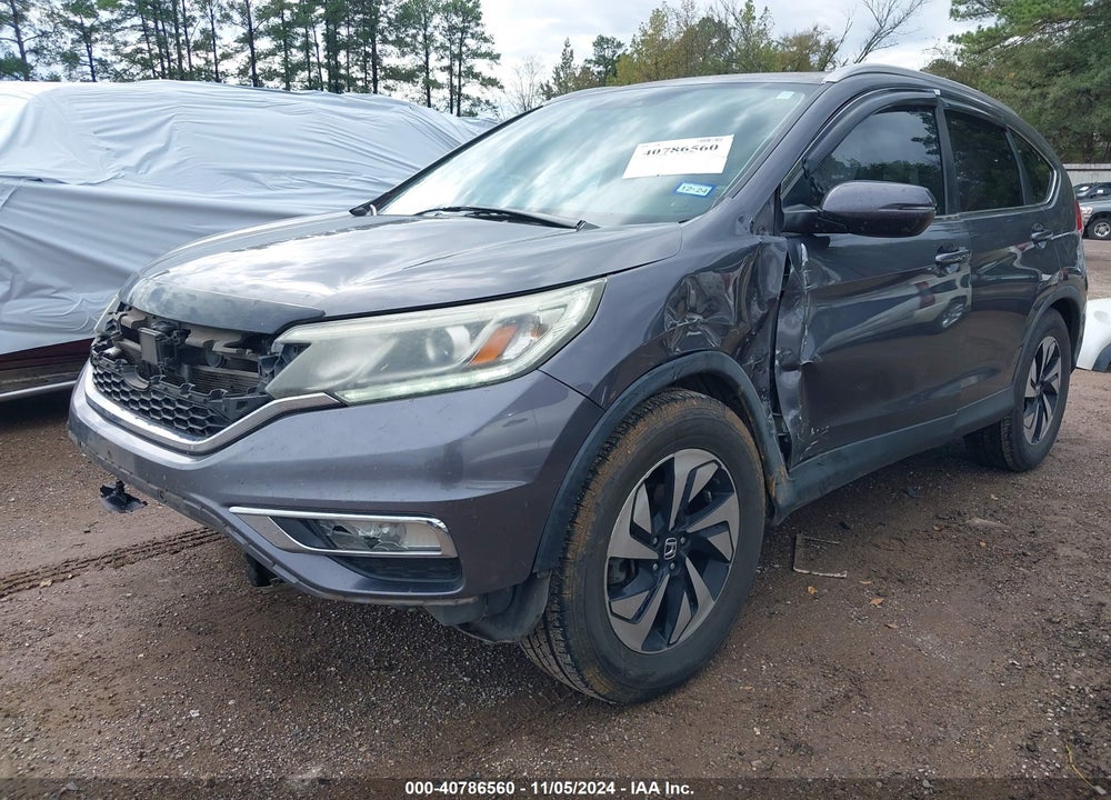2015 HONDA CR-V TOURING VIN: 5J6RM4H91FL053832