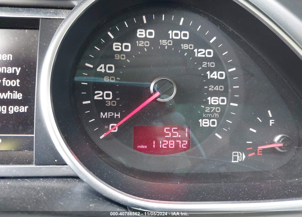 2011 AUDI Q7 3.0T S LINE PRESTIGE VIN: WA1DGAFE7BD009080