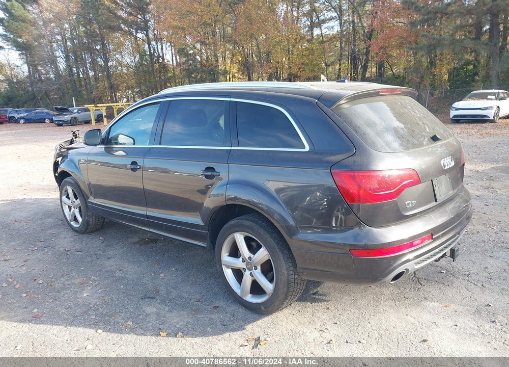 2011 AUDI Q7 3.0T S LINE PRESTIGE VIN: WA1DGAFE7BD009080