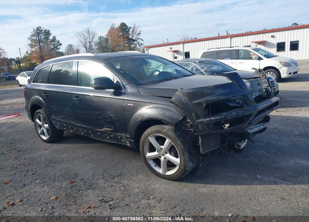 2011 AUDI Q7 3.0T S LINE PRESTIGE VIN: WA1DGAFE7BD009080
