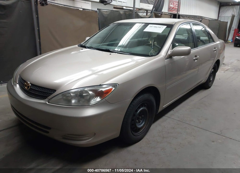 2002 TOYOTA CAMRY LE VIN: 4T1BE32K52U519627