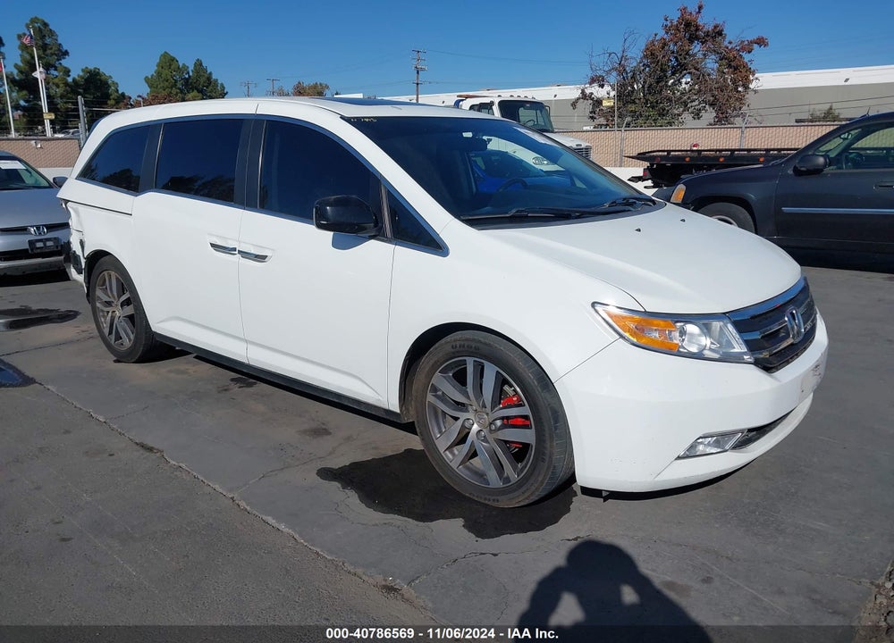 2013 HONDA ODYSSEY EX-L VIN: 5FNRL5H66DB086765